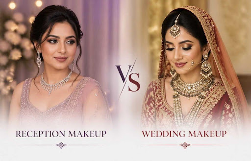 Reception Makeup vs Wedding Makeup: What’s the Difference