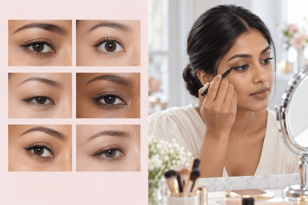 Eye Makeup for Different Eye Shapes